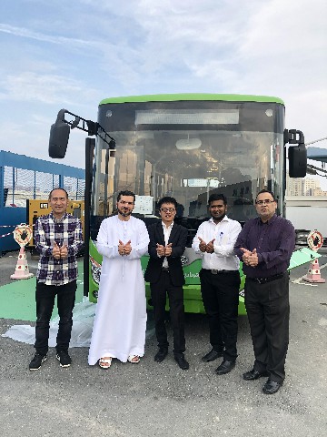Middle East customer visit company.